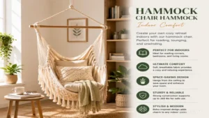 hammock chair hammock creating a comfortable indoor reading and lounging corner