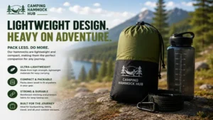 Camping Hammock Hub featuring lightweight and compact hammocks for easy travel and camping