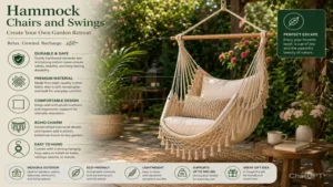 hammock chairs and swings creating a peaceful garden retreat with highlighted product feature analysis