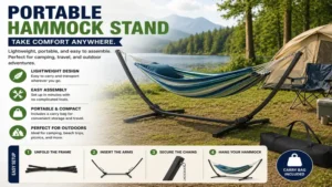 best hammock stand with portable design for camping travel and outdoor adventures