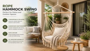 Rope Hammock Swing